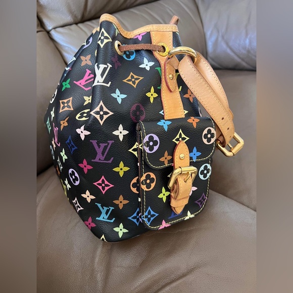 LOUIS VUITTON
Black Monogram Multicolore Petit Noe Bag - Picture 15 of 16